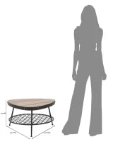 Tavolo Da Caffe Empire Cm Ø 77.5X46