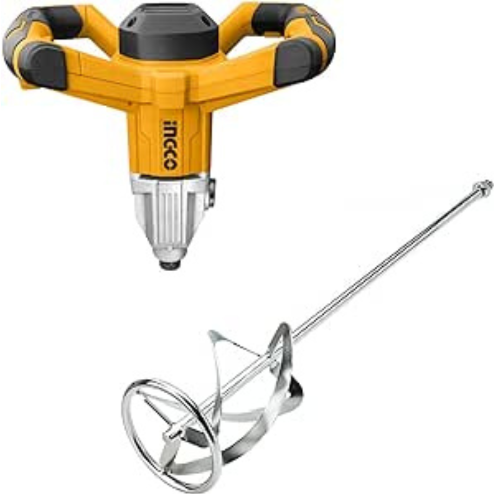 Miscelatore pro per malte intonaci colle 220-240v 50/60 hz 1400 w con accessori