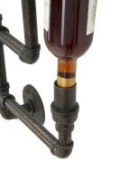 Porta Bottiglie Da Muro Manhattan 8 Posti Cm 40X9X82