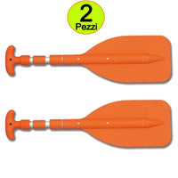 Pagaie d'emergenza telescopiche da cm 55 a cm 107 in resina e alluminio