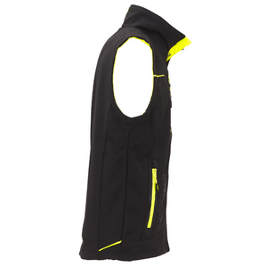 Gilet softshell impermeabile traspirante universe black carbon *** misura medium - m, confezione 1