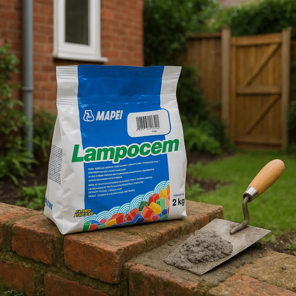 Cemento presa rapida riparazioni veloci casa giardino fissaggio lampocem 2 kg