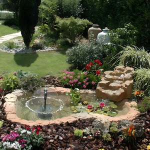 Cascata da giardino riva ventroresina cm 265x145x42/20 litri 320