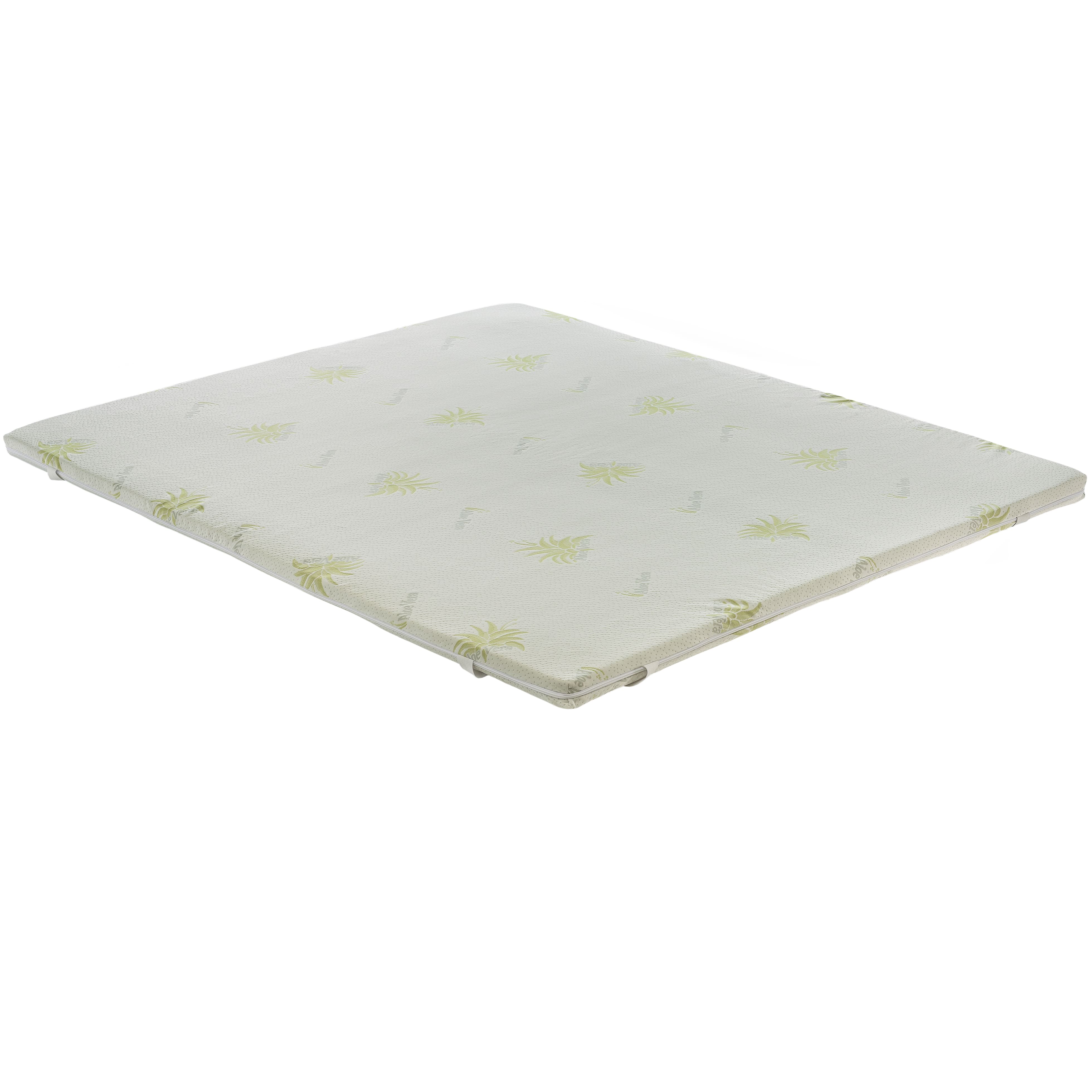 Materasso Singolo 90x190 in Memory Foam - Alto 5 cm - IGNIFUGO Classe 1M - Sfoderabile