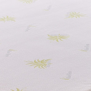 Topper Piazza e Mezza 120x200 in memory foam 5 cm con rivestimento in aloe vera sfoderabile