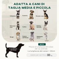 Divano per Cani Taglia Piccola e Media con Cuscino, in Tessuto Effetto Velluto e Legno, 79x56x35 cm, Verde Scuro