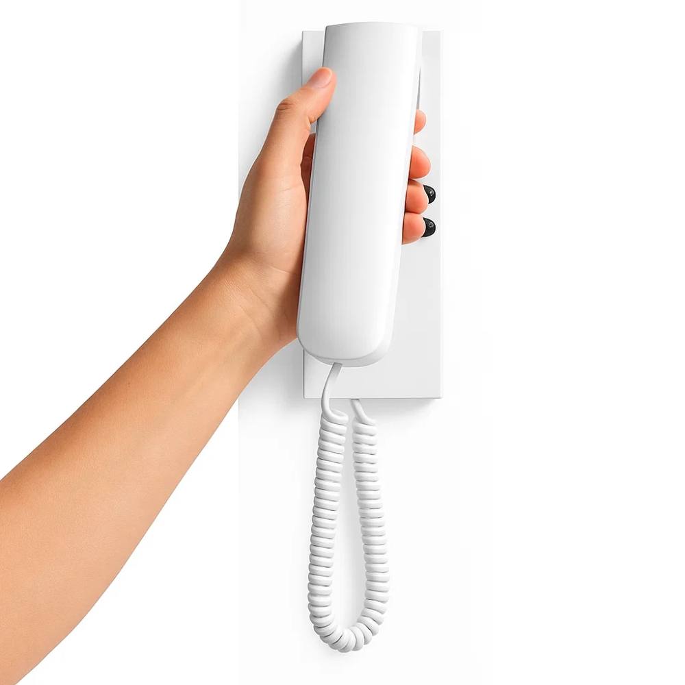 Vimar 8875 citofono bianco da parete per impianti sound system