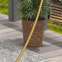 Arco da Giardino per Piante Rampicanti, per Matrimoni, Compleanni, Cerimonie e Banchetti, in Acciaio Dorato