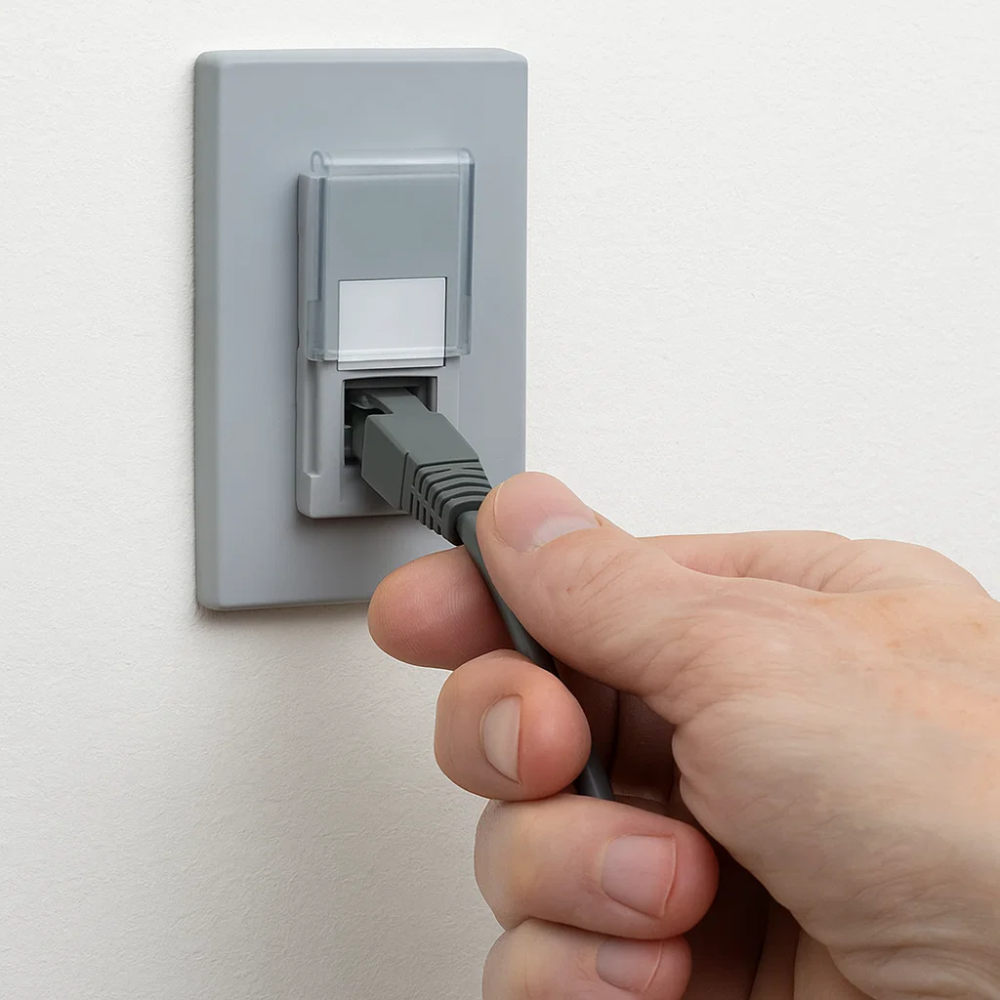 Connettore rj45 categoria 6 utp toolless idc bticino *** colore grigio, confezione 1