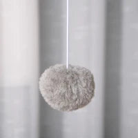 Tiragraffi Multilivello Palestra per Gatti con Cuccia, Scala e Corde in Sisal, Grigio Chiaro, 50x40x120cm