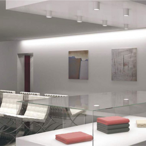 Lampada in gesso da soffitto Ø 70 mm x l. 170 mm