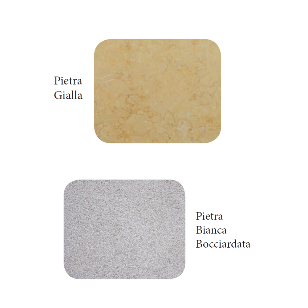 Camino barcellona rivestimento focolare refrattario m100 angolare pietra