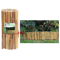 Multipack 3 pz bordo ornamentale giardino alto bamboo