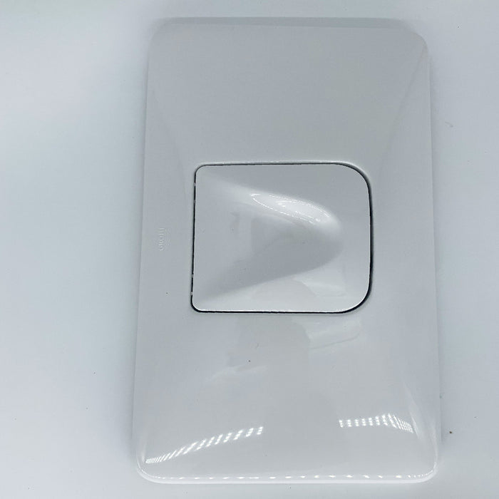 Placca grohe colani cassetta incasso bianca wc pulsantiera