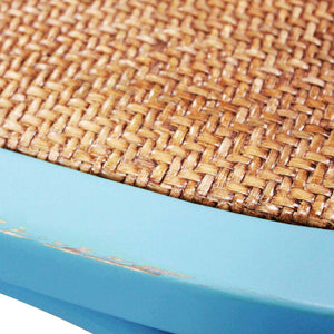 SEDIA IN LEGNO AZZURRA CROSS