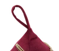 Ferma Porte Triangle Bordeaux Cm 14X14X20