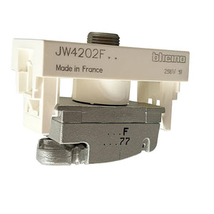 Connettore coassiale tv bticino jw4202f 75 ohm bianco