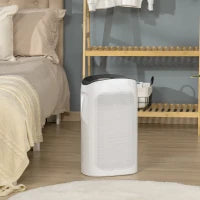 Purificatore d'Aria Filtro HEPA Triplo Strato, 3 Velocità, Modalità Sonno e Timer, 32.7x22x55.8cm, Bianco