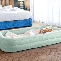 66810NP - Materasso Baby Casa E Viaggio Cm 107X168X25  Con Pompa Manuale