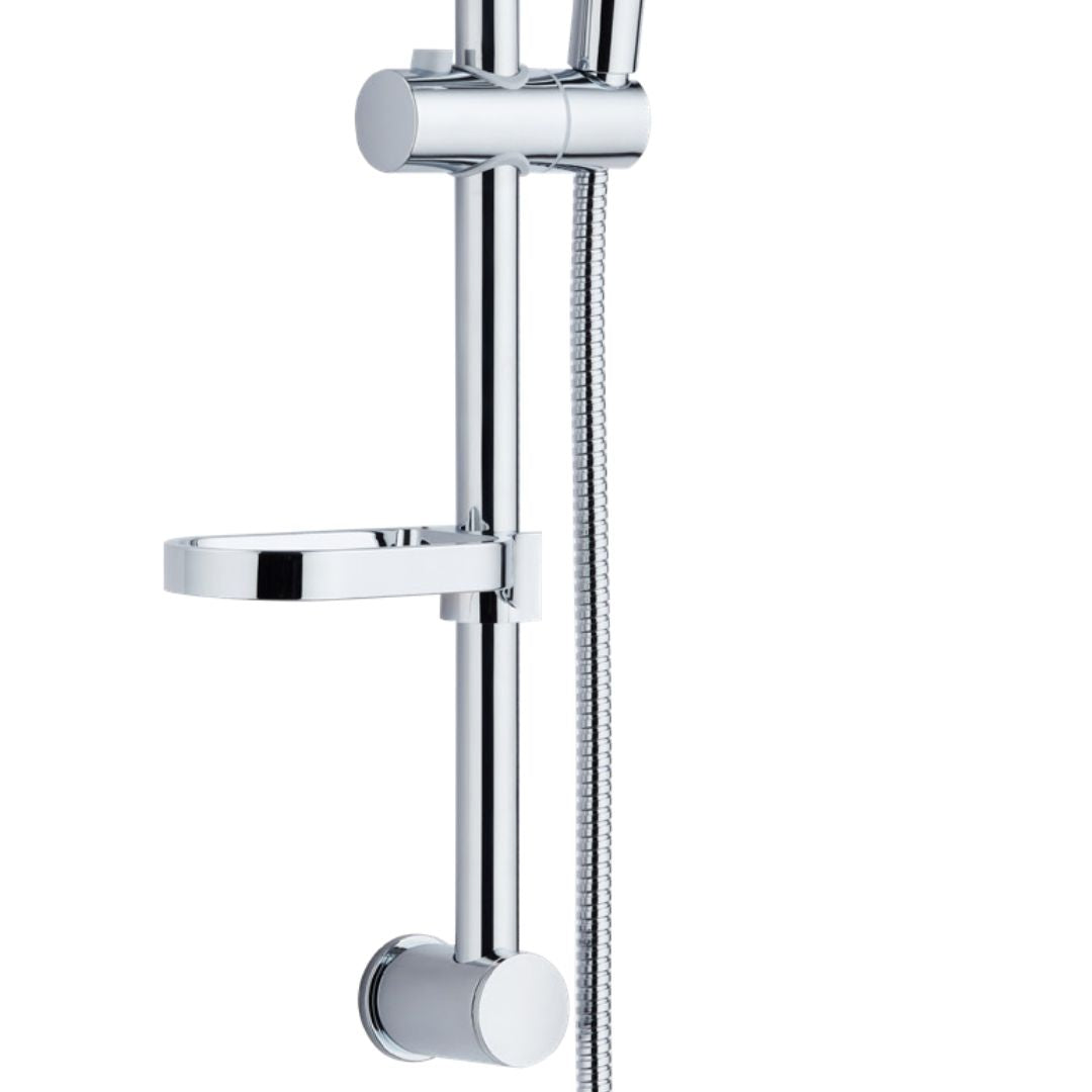 Asta doccia saliscendi 006 completo doccetta 3 funzioni multigetto h 65 cm *** pezzi 1