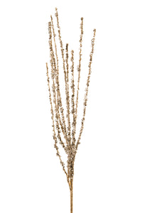 Set 3 Beargrass di Natale 104 cm Champagne