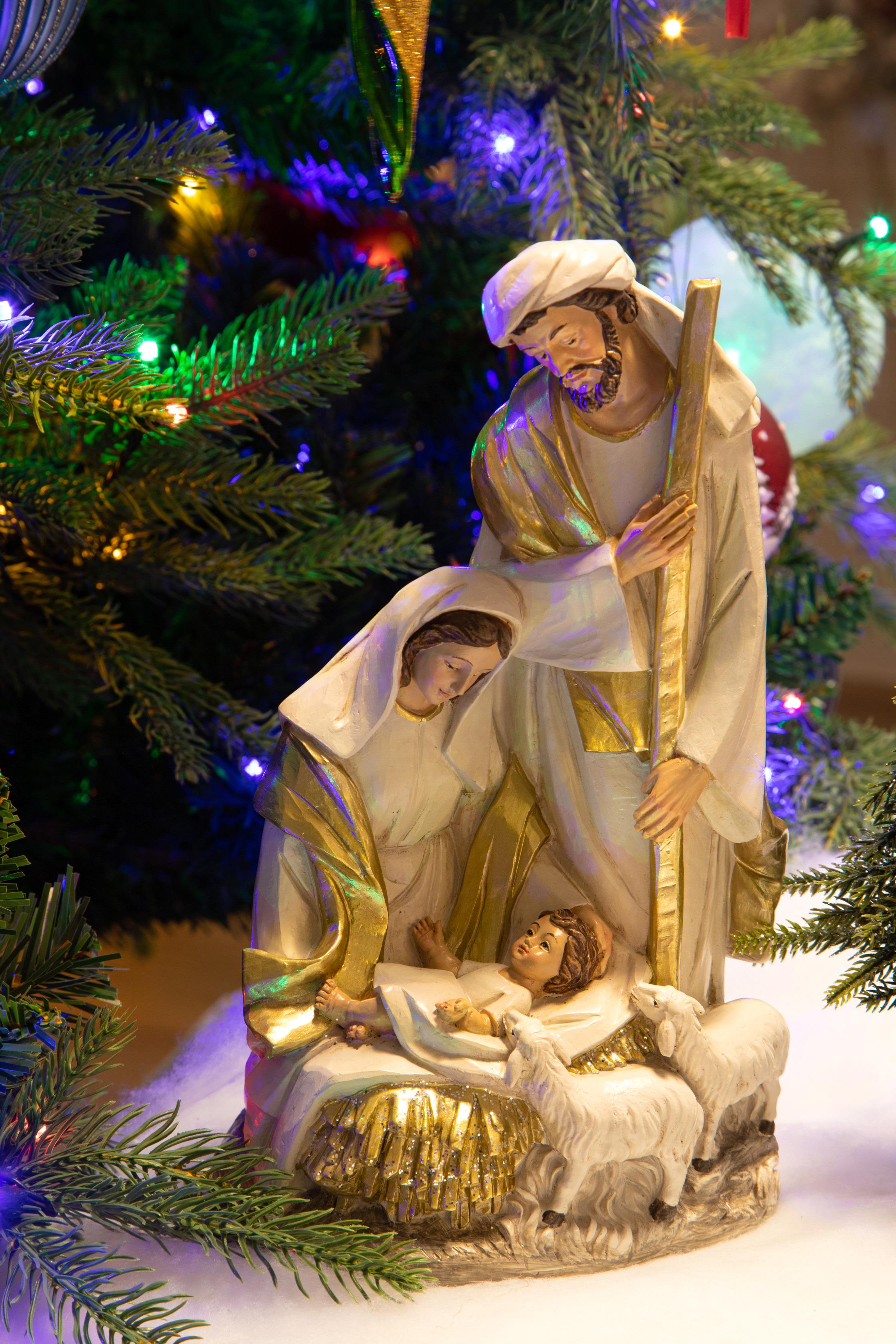 Natività H28 cm in Resina