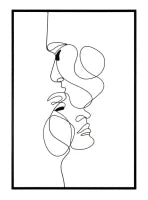 Pannello In Ferro Coppia Simply cm 70X1X100