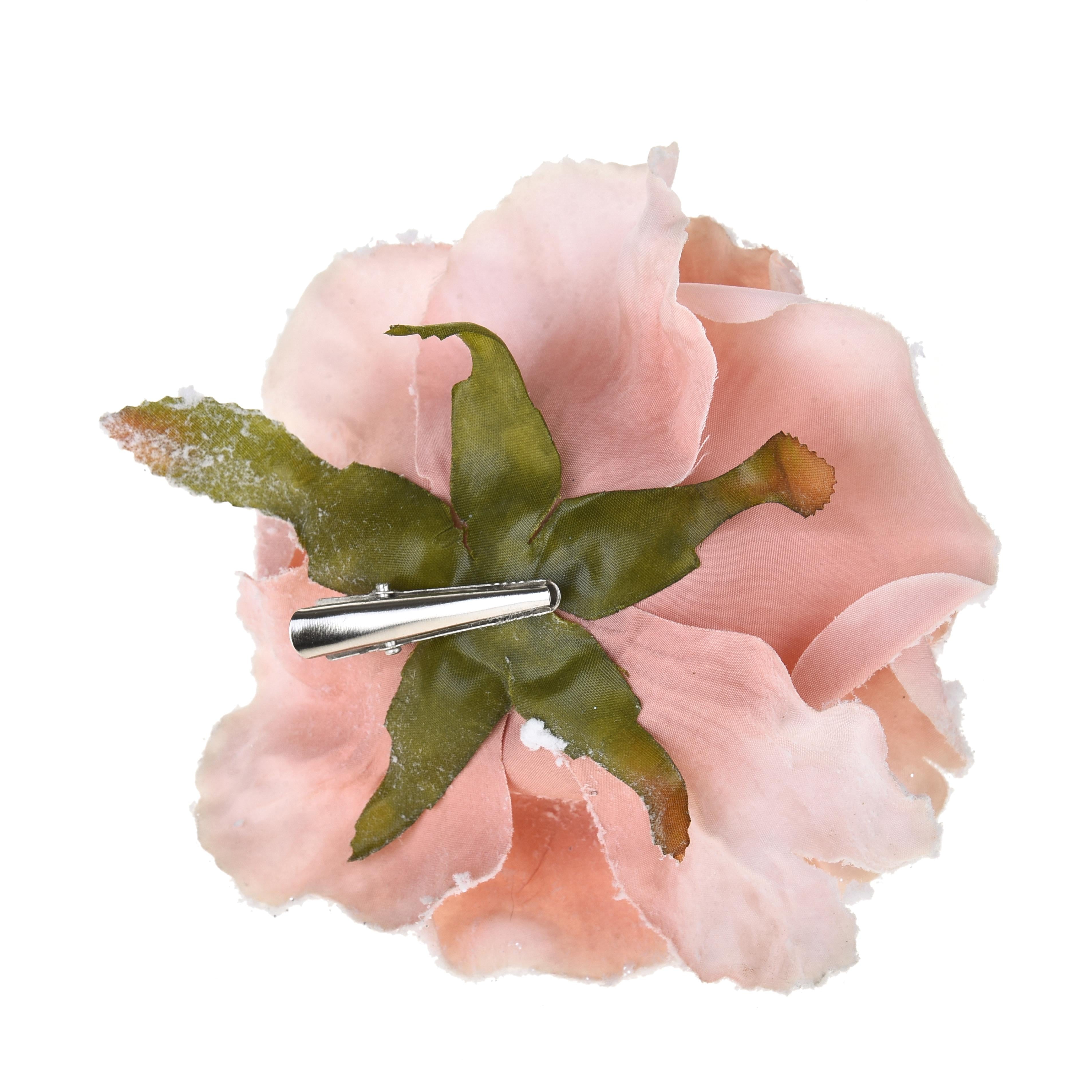 Set 24 Rosa con Clip.Ø15 cm Rosa