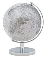 Mappamondo White Cm Ø 20X28