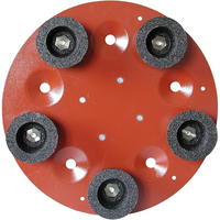 Disco abrasivo 5 mole carburo silicio maxititina abrasione levigatura