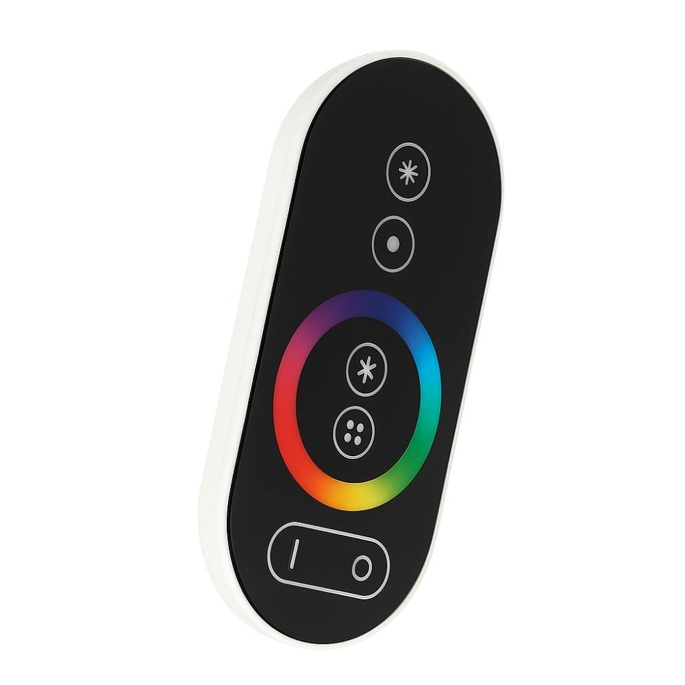 Optonica telecomando mini touch wireless per strisce led rgb *** colore nero, confezione 1