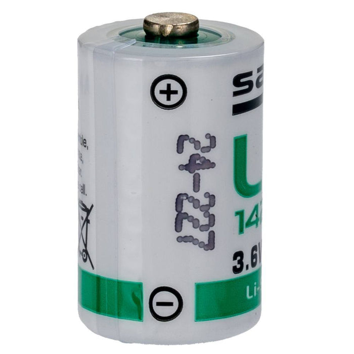 Batteria al litio saft ls 14250 3,6v 1/2 aa alta affidabilità
