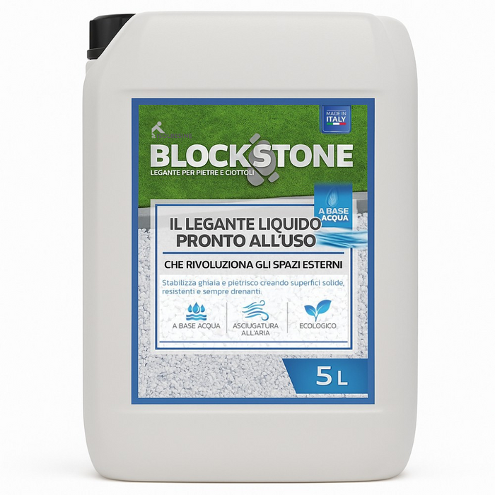 Block stone legante liquido per pietre e ghiaia *** formato 5 l, confezione 1
