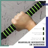 Pesi da Palestra Set 4 in 1 da 40kg totali, utilizzabile come Kettlebell, Manubri e Bilancieri