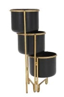 Porta Vasi 3 Goldy Cm 68X22,5X55