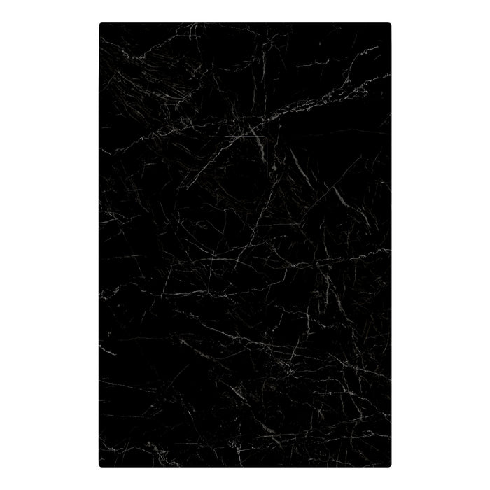 Piatto doccia in marmoresina 160x70 cm effetto marmo nero Rock Marquina SVEZIA