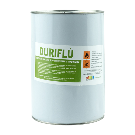 Duriflù oleo-idrorepellente sintetico trasparente per superfici *** formato 15 lt, confezione 1
