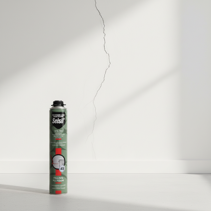 Schiuma poliuretanica da riempimento con pistola adattatore a vite 750 ml