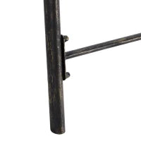 Panca a Dondolo da Giardino a 2 Posti, Design Vintage, 167 cm x 123 cm x 175 cm, Ottone