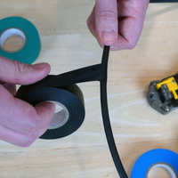 Nastro isolante in pvc autoestinguente raytech per impianti elettrici e cablaggi *** colore nero, dimensioni 15 mm x ...