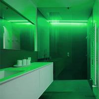 Striscia led optonica 2835 professionale 12v impermeabile ip54 5m dimmerabile *** colore verde, confezione 1