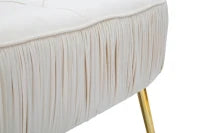 Panca Ovally Crema Cm 102X40,5X42