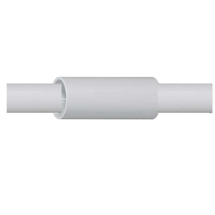Faeg raccordo giunto semplice pvc grigio ip40 per tubo rigido elettrico *** diametro 32 millimetri, confezione 1