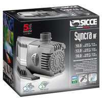 Sicce syncra hf 16.0 pompa multifunzione per laghetti e acquari 16.000 litri/h