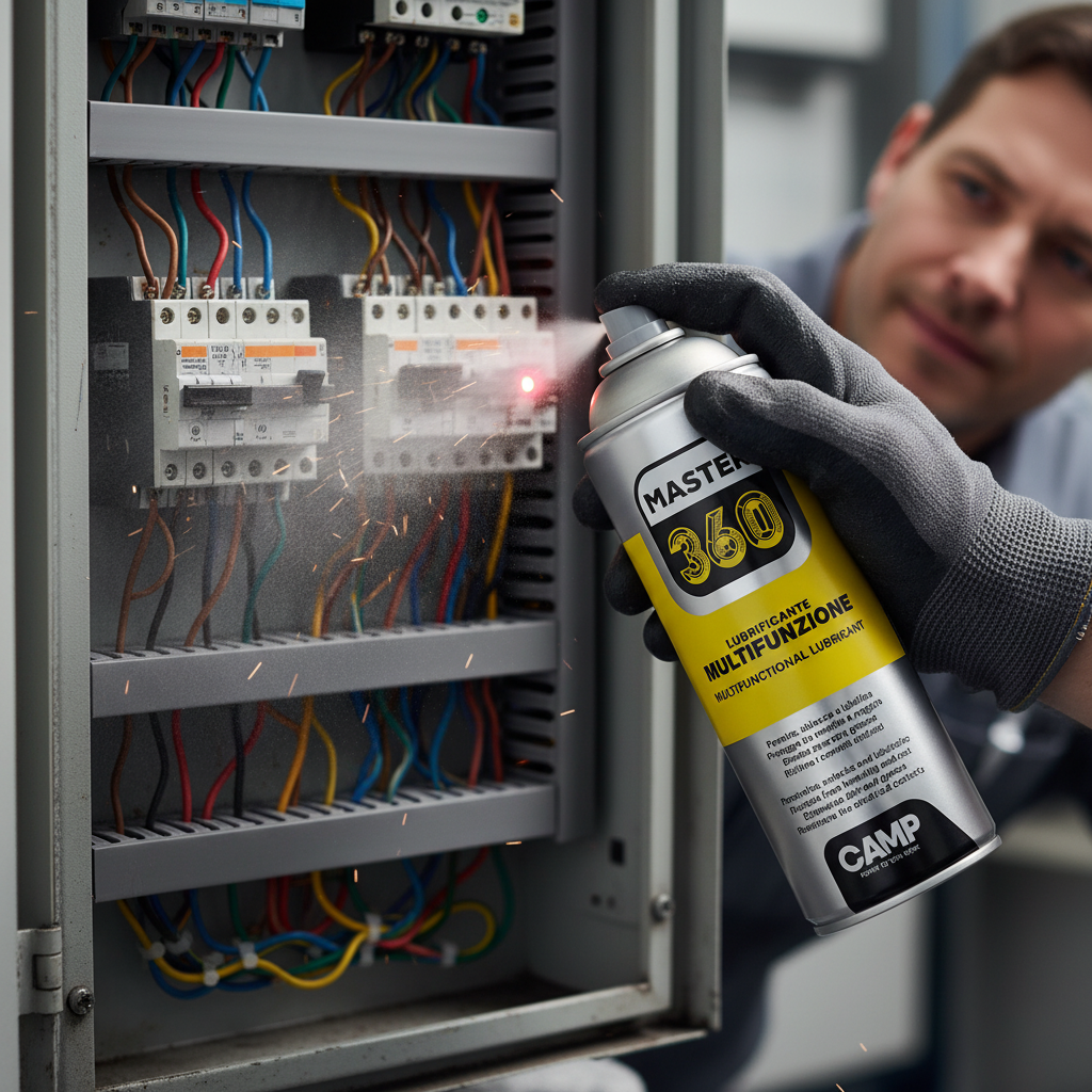 Master 360 lubrificante multifunzione spray per sblocco e protezione 400 ml