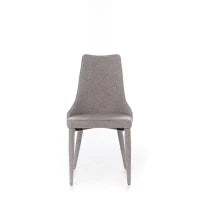 E-STYLO Sedia moderna in tessuto, perfetta per arredare con eleganza cucine, sale da pranzo e soggiorni, 46cm X 46cm H. 91cm