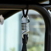 Dondolo da Giardino Terrazza 2 Posti con Tettuccio Regolabile in Metallo e Texteline 172x110x155cm Nero