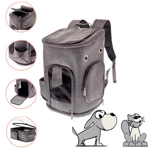 Fuss dog zaino per cani & gatti supreme eva grigio max 10 kg