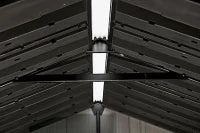 Casetta da Giardino Oakland 7511, Grigia, 230 X 350 X 242 h