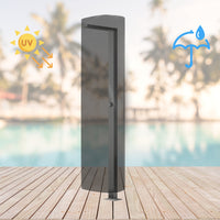 Custodia protettiva doccia esterna impermeabile antivento rivestimento anti uv *** modello larice, confezione 1